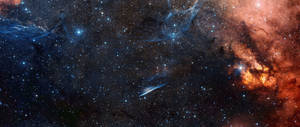 Klasik Galaksi Yıldızlı Duvar Kağıdı. — 2560x1080 Duvar Kağıdı
