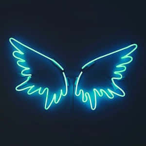 Neon Mavi Estetik Resimleri — Neon mavisi estetiği Duvar Kağıdı