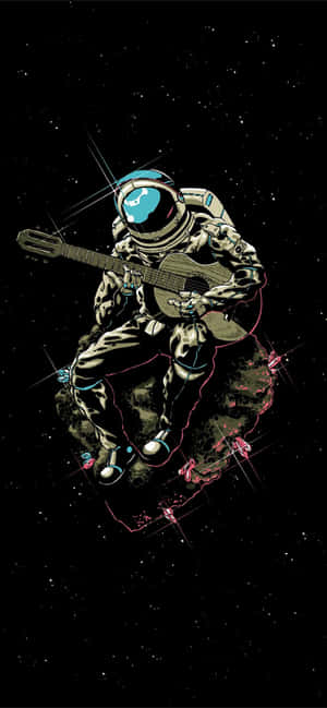 Astronot Iphone — iPhone 16 Pro Duvar Kağıdı