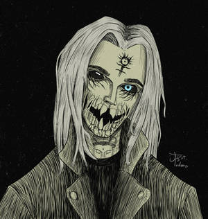 Ghostemane Canavar Stili — Pixel 10 Pro Fold Duvar Kağıdı
