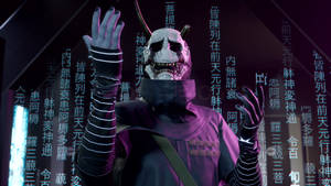 Ghostwire Tokyo Hannya Kötü Duvar Kağıdı