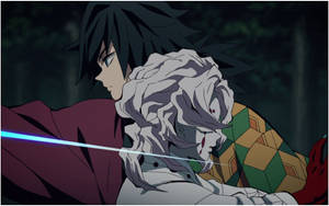 Giyu ve Rui Demon Slayer duvar kağıdı