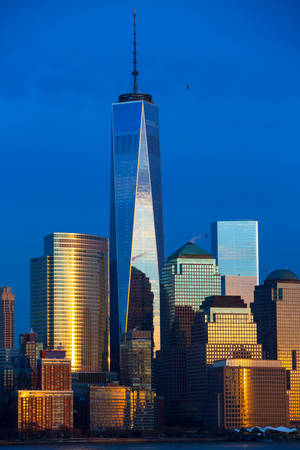 Gizlenmiş One World Trade Center — Huawei MatePad Duvar Kağıdı