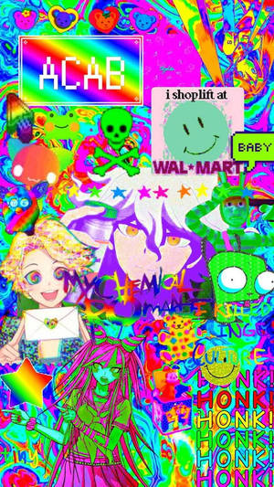 Glitchcore Alternatif Estetik — Alt estetik Duvar Kağıdı
