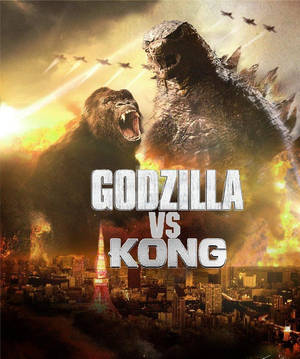 Godzilla vs Kong film afişi duvar kağıdı — Motorola Razr Ultra 2025 Duvar Kağıdı