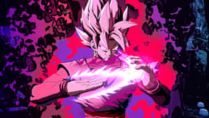 Goku Black'in Savaşta Güçlenirkenki Yoğun Anı — Goku Black Duvar Kağıdı