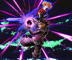 Siyah Goku Kamehameha iPhone Dalgası — Goku Black Duvar Kağıdı