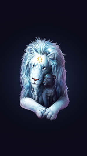 Aslan arka planı — Aslan Duvar Kağıdı