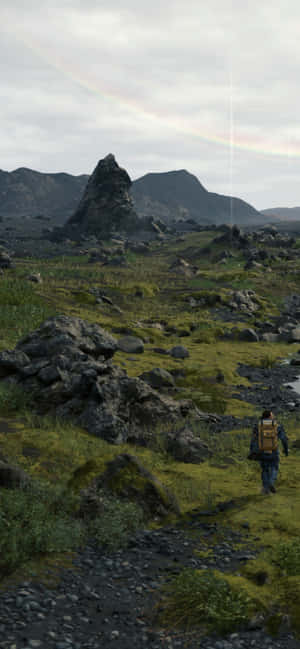 Iphone Xs Max Death Stranding Arkaplanı — OnePlus 13T Duvar Kağıdı