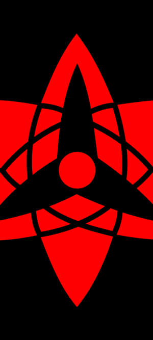Minimalist Sharingan — POCO M7 Duvar Kağıdı