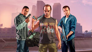 GTA 5 2560x1440 Sert Karakterler — 2560x1440 Duvar Kağıdı