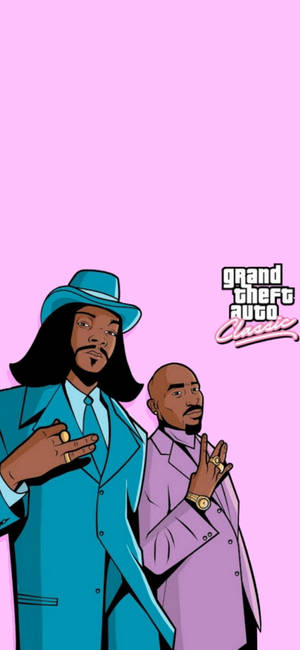 GTA Snoop Dogg ve Tupac — iPhone 17 Duvar Kağıdı