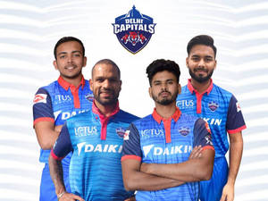Delhi Capitals Takımı duvar kağıdı — 4:3 Duvar Kağıdı
