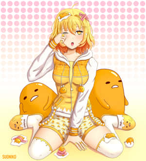Gudetama resimleri — Galaxy Z Flip 8 Duvar Kağıdı