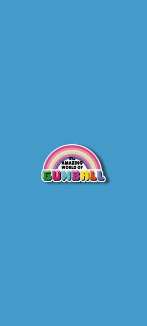 Gumball Sade Mavi Estetik — Sade Mavi Estetik Duvar Kağıdı