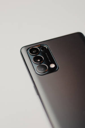 Gümüş Oppo Telefon Kamera Lensleri