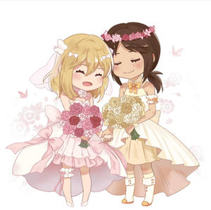 Anime lezbiyen düğünü
