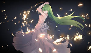 Güzel Kız Anime Dansı duvar kağıdı