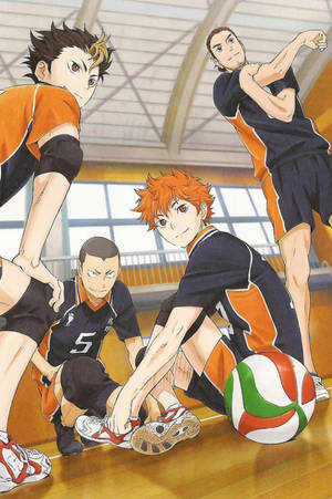 Haikyuu 4K Isınma — Anime Duvar Kağıdı