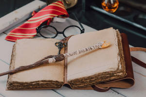 Harry Potter Estetik Asa ve Büyü Kitabı — Harry potter estetik Duvar Kağıdı