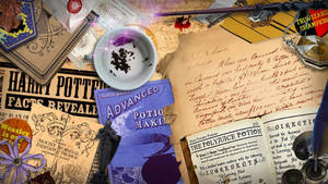 Harry Potter Estetik İksir Kitabı — Estetik harry potter Duvar Kağıdı