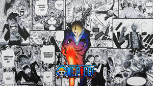 Hasır Şapkalı Aşçı Sanji Manga Paneli duvar kağıdı