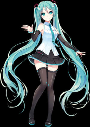 Sonsuzluğun Efendisi Miku, HD PNG İndir