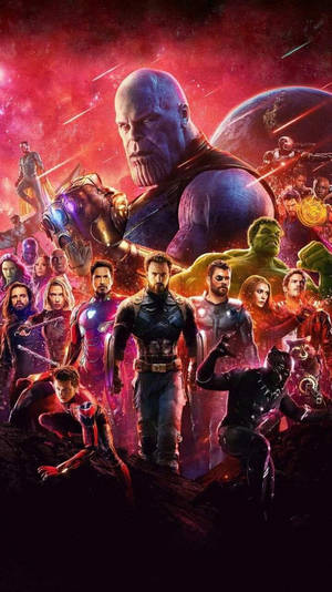 Havalı Avengers Kırmızı Telefon — Havalı GIF Duvar Kağıdı