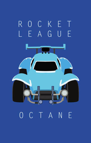 Havalı Rocket League Octane Arabası — Video oyunu GIF Duvar Kağıdı