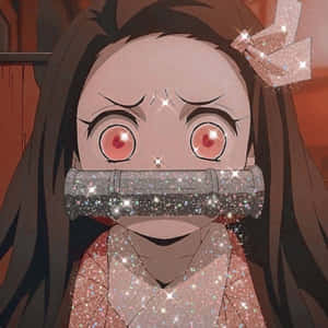 Havalı Nezuko — Demon Slayer Duvar Kağıdı