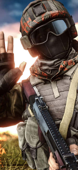 HD Battlefield V Arkaplanı — POCO M7 Plus Duvar Kağıdı