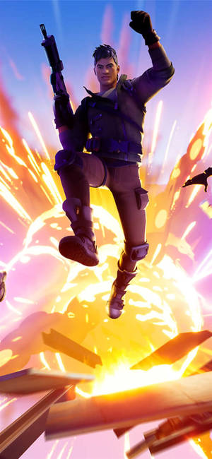 1080 Fortnite — Galaksi A27 Duvar Kağıdı