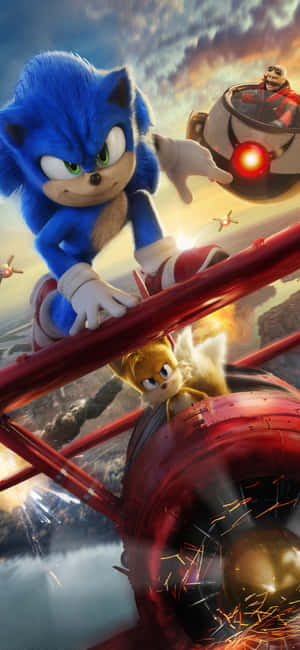 Sonic The Hedgehog Görselleri — iPhone 15 Plus Duvar Kağıdı