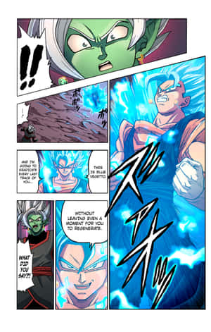 Hit Dragon Ball Super Manga'da aksiyon dolu anlar! — Galaxy Z Fold 8 Duvar Kağıdı