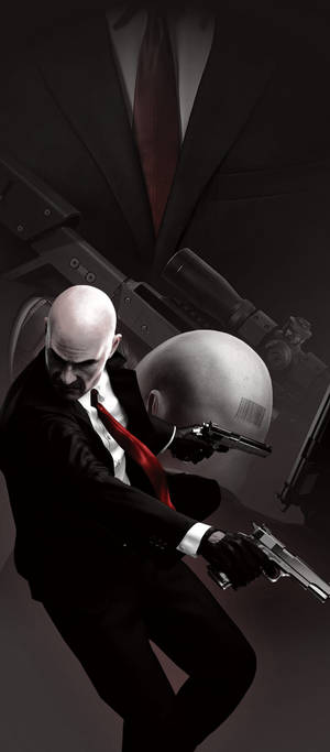Hitman Siyah — POCO C71 Duvar Kağıdı