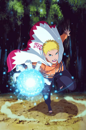 Rasengan Hokage Naruto Uzumaki — Naruto uzumaki Duvar Kağıdı