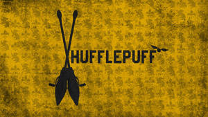 Hufflepuff Quidditch Logosu Harry Potter Dizüstü Bilgisayar — Estetik harry potter Duvar Kağıdı