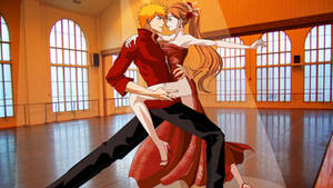 Ichigo ve Inoue anime dansı duvar kağıdı