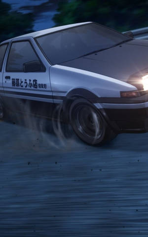 Initial D Kayma Hareketi duvar kağıdı — Galaxy Tab S10 Ultra Duvar Kağıdı