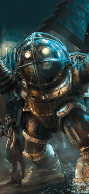 4K Bioshock iPhone — iPhone 15 Pro Max Duvar Kağıdı