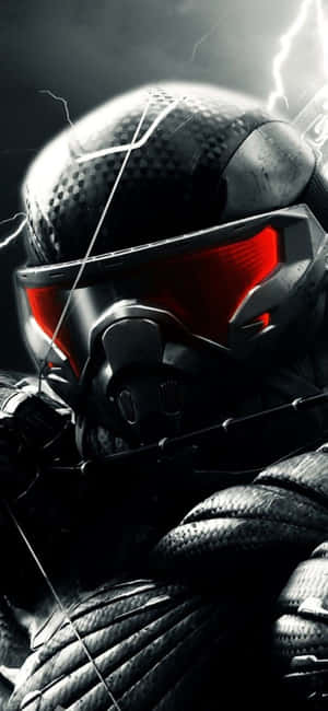 iPhone X Crysis 3 Arka Planı — Realme C73 Duvar Kağıdı