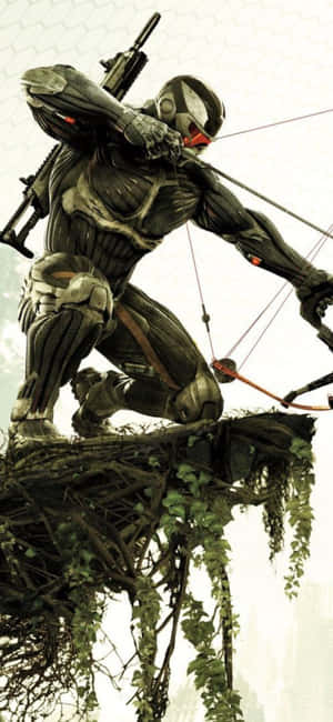 Iphone X Crysis 3 Arka Planı — POCO M7 Plus Duvar Kağıdı