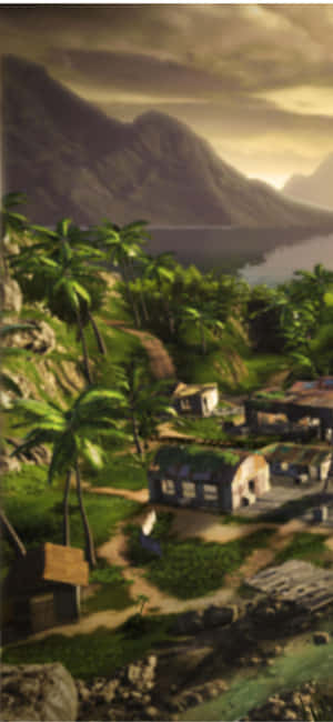 iPhone X Far Cry 3 Arka Plan — Xiaomi 17 Max Duvar Kağıdı