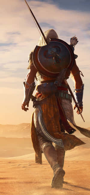 iPhone X Assassin's Creed Origins Arka Planı — Vivo X300 Pro Duvar Kağıdı