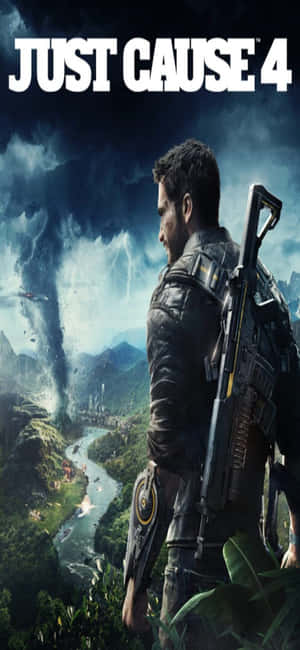 iPhone X Just Cause 4 Arka Planı — Realme C85 Duvar Kağıdı
