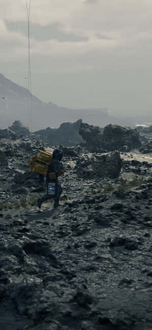 iPhone X Death Stranding Arka Planı — Realme C Duvar Kağıdı