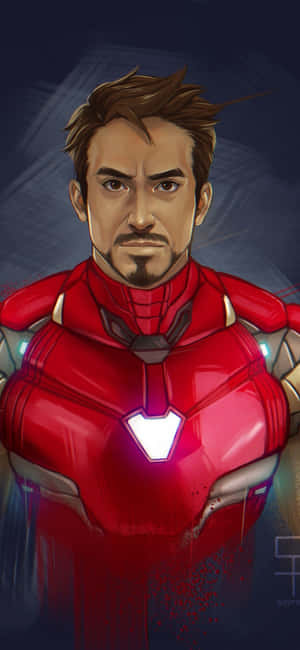 iPhone X Iron Man Arka Planı — Realme C85 Duvar Kağıdı