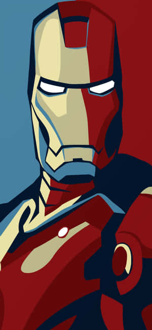 iPhone X Iron Man Arkaplanı — Realme C85 Duvar Kağıdı