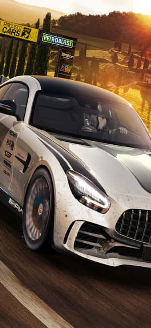 iPhone X Project Cars Arka Planı — Galaxy M17e Duvar Kağıdı