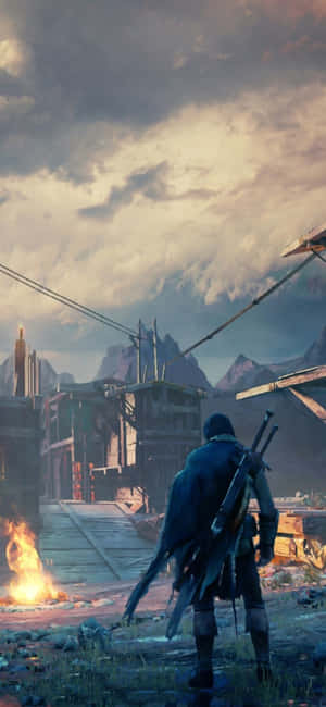 Iphone X Shadow Of Mordor Arka Planı — iPhone Air Duvar Kağıdı